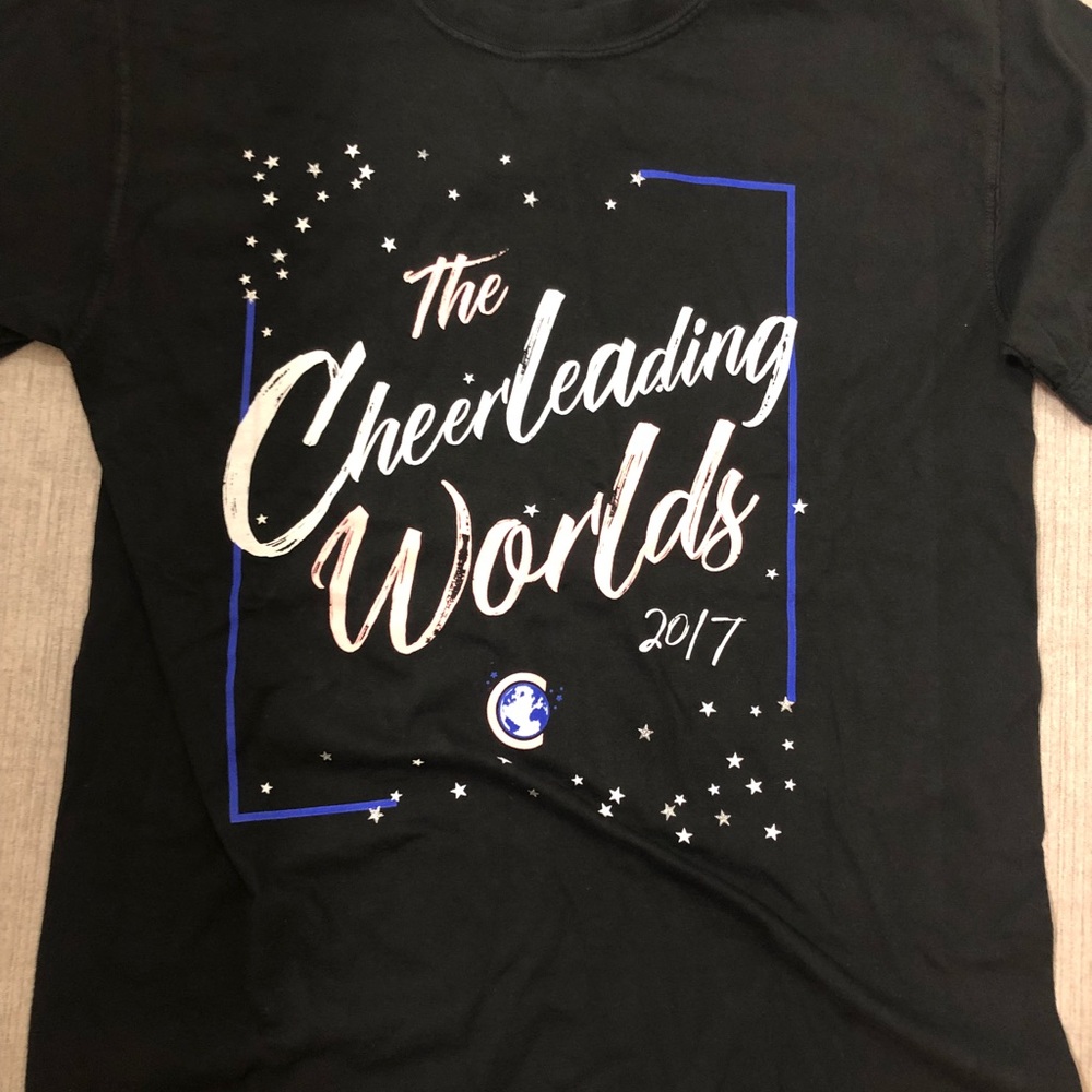 2017 cheerleading worlds t-shirt